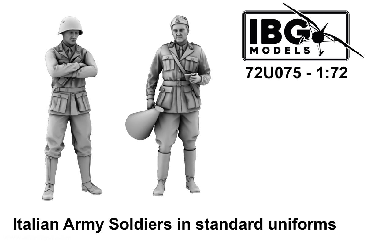 IBG Italienische Soldaten in Standard-Uniform