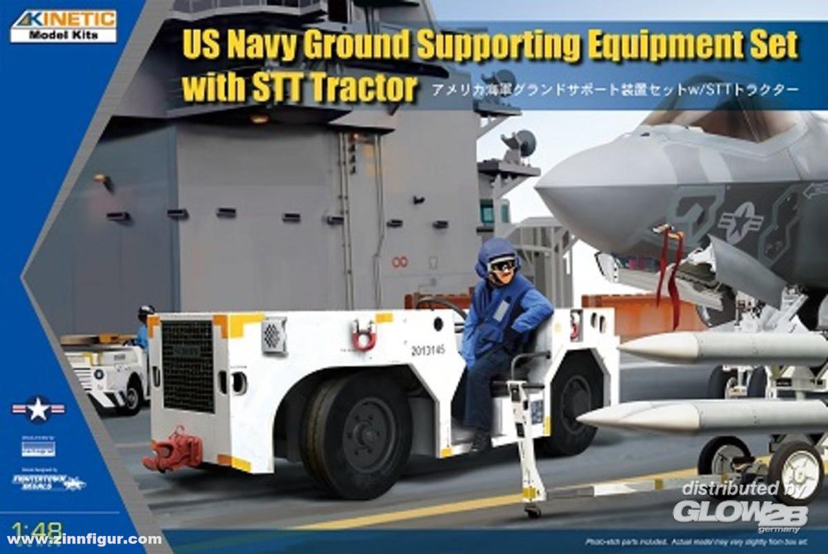 Kinetic US Navy STT Traktor und Flugdeckzubehör