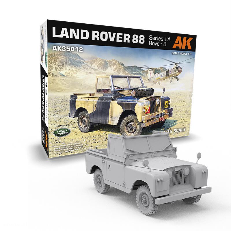 AK Interactive Land Rover 88 - Series IIA Rover 8