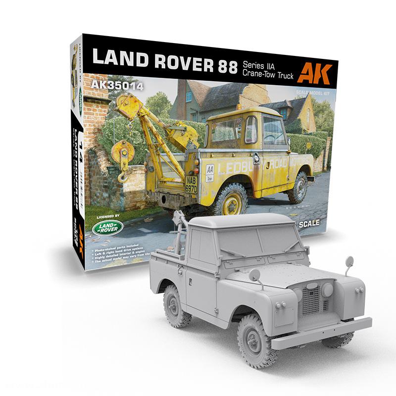 AK Interactive Land Rover 88 - Series IIA Abschleppwagen