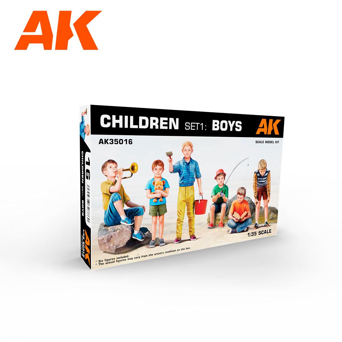 AK Interactive Jungs - Kinder Set 1