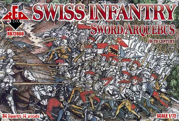 Red Box Schweizer Infanterie 16. Jh.