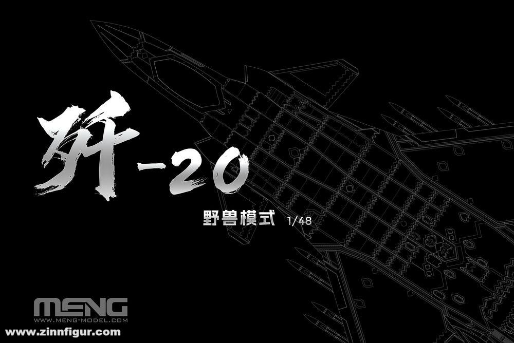 MENG J-20 Stealth Fighter 'Beast Mode'
