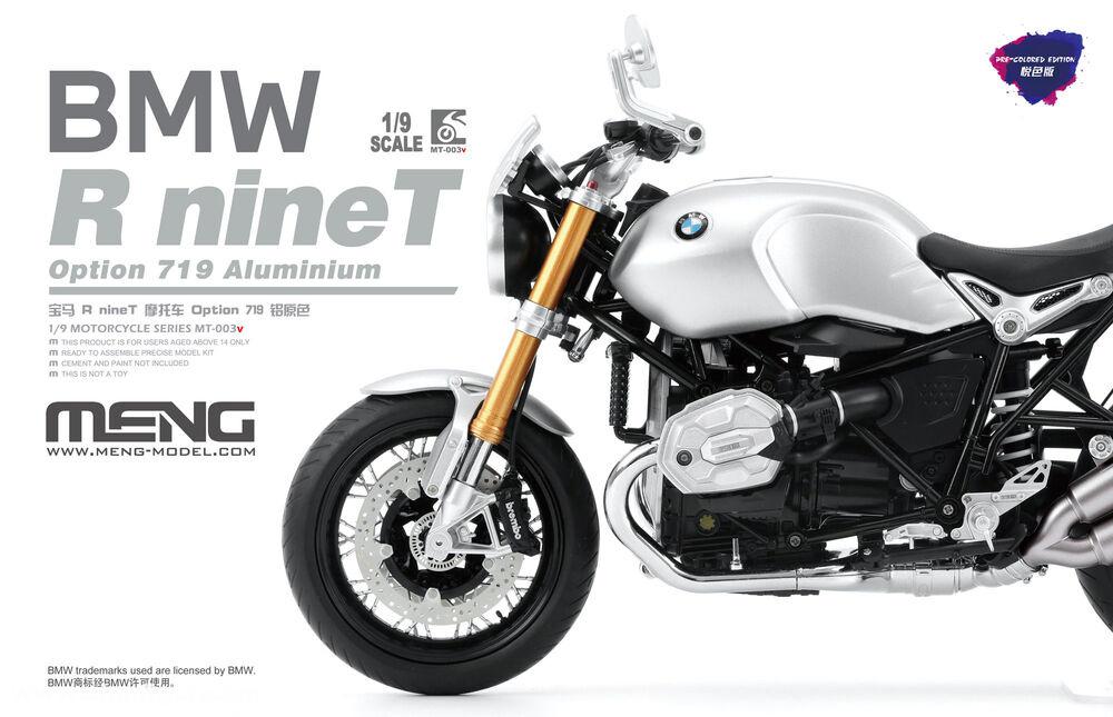 MENG BMW R nineT Option 719 'Aluminium' (Pre-colored Edition)