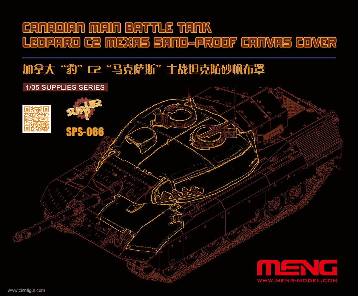 MENG Leopard C2 Mexas Sandschutzabdeckung
