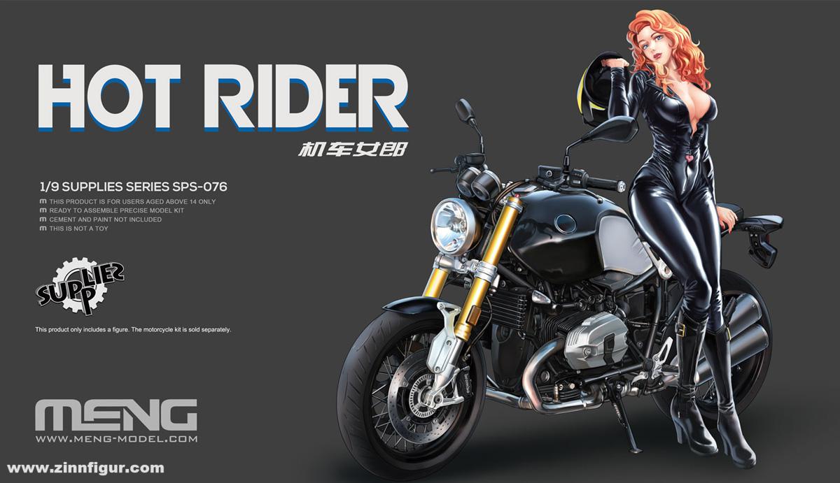MENG 'Hot Rider' Motorradfahrerin