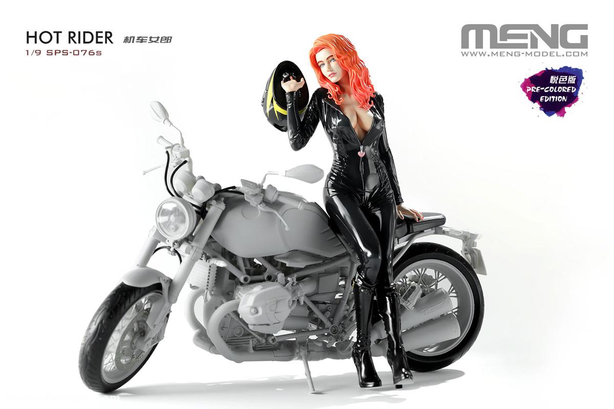 MENG 'Hot Rider' - Eingefärbt und Zusammengebaut