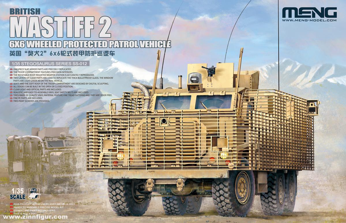 MENG Mastiff 2 6x6 Wheeled Protected Patrol Vehicle