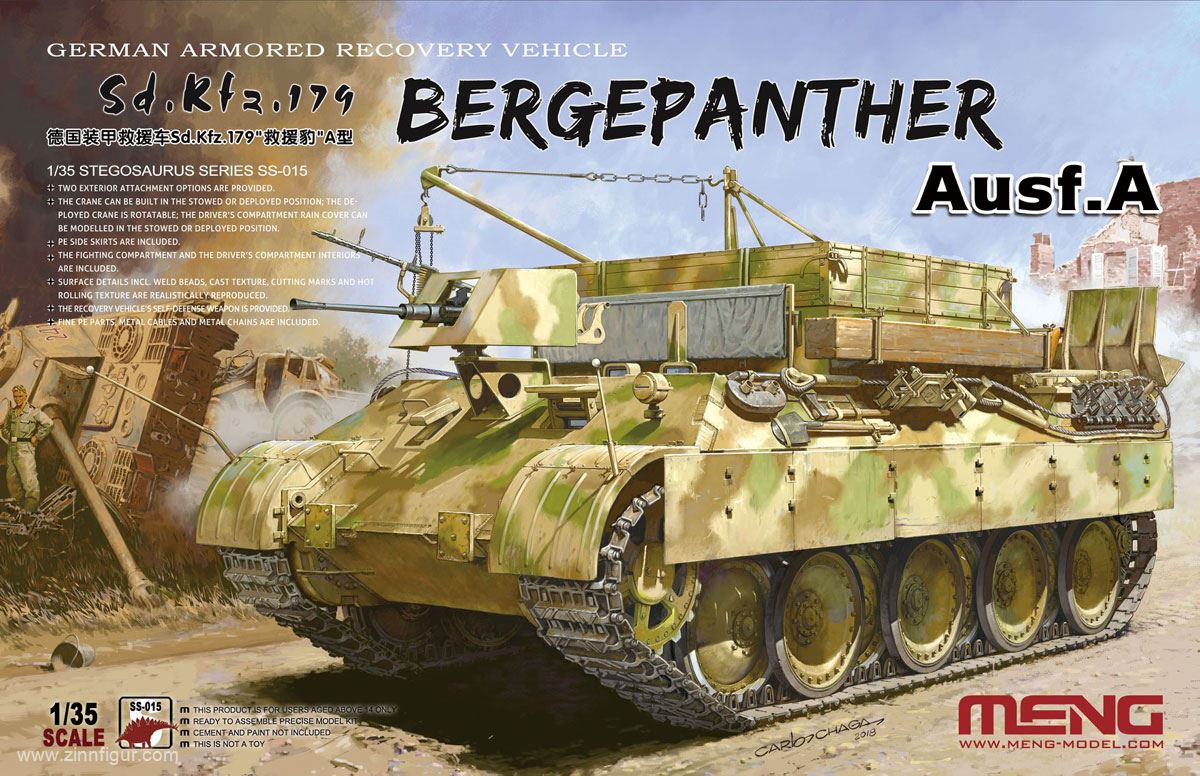 MENG Sd.Kfz. 179 Bergepanther Ausf.A