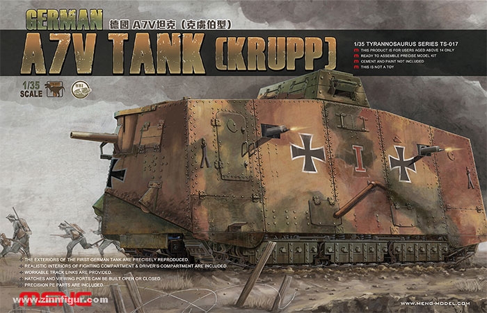 MENG A7V Tank (Krupp)