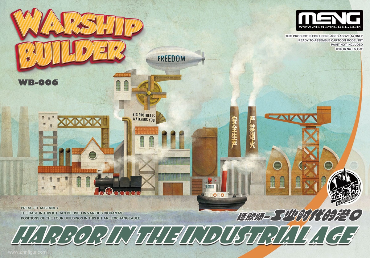 MENG Hafenanlage Industriezeitalter - Warship Builder Series
