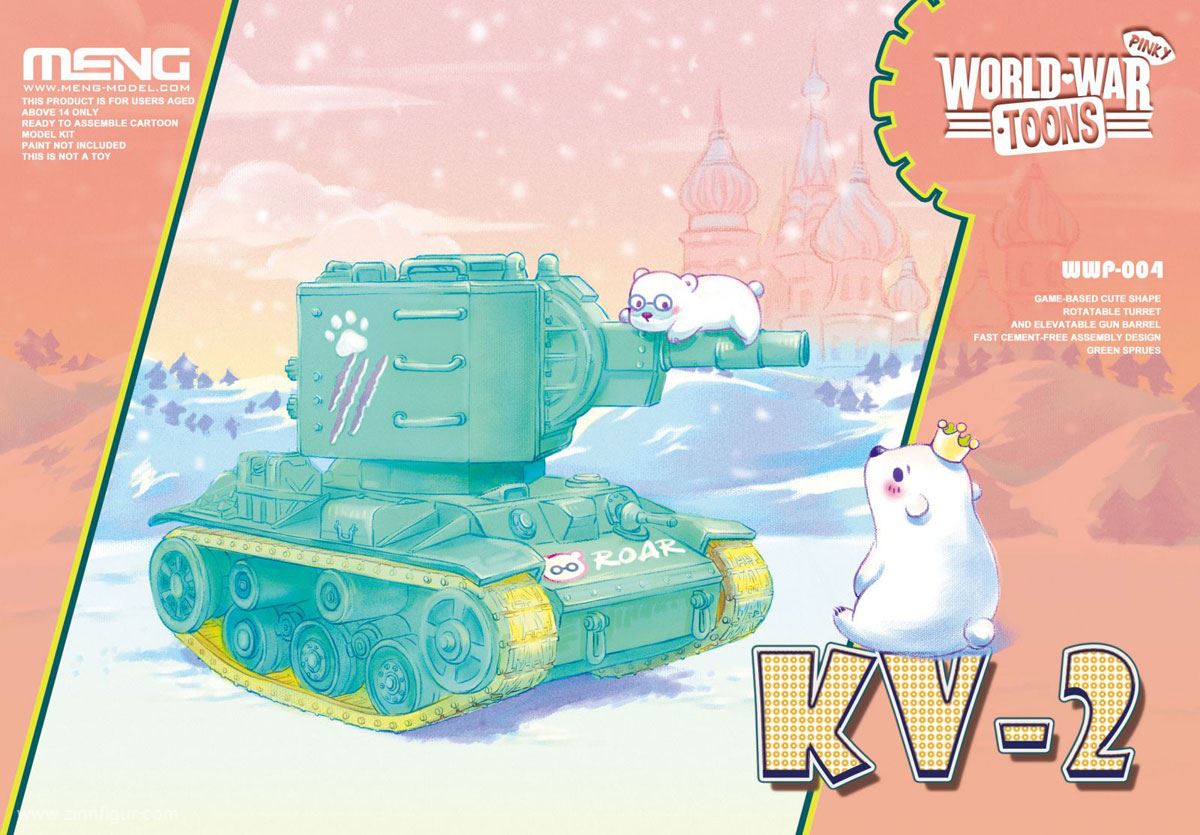 MENG KV-2 Panzer 'Pinky World War Toons'