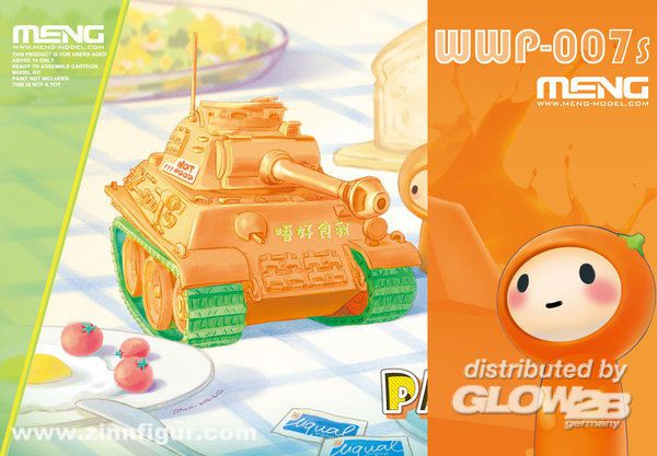 MENG Panther Panzer 'Pinky World War Toons' - Special Edition
