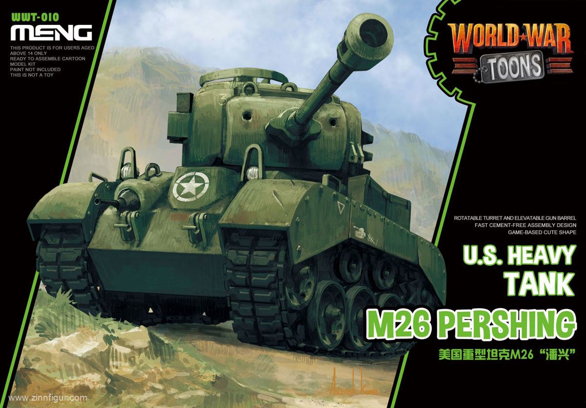 MENG M26 Pershing Panzer 'World War Toons'