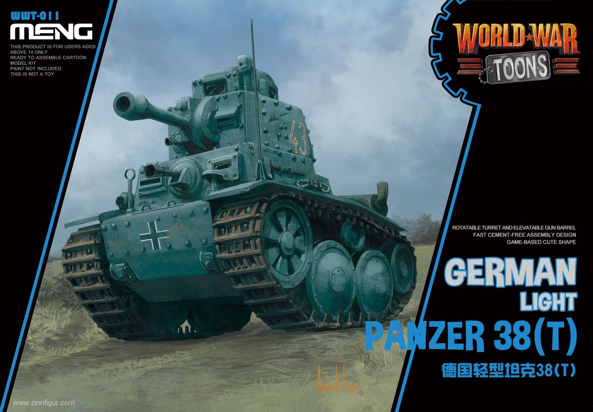 MENG Panzer 38(t) 'World War Toons'