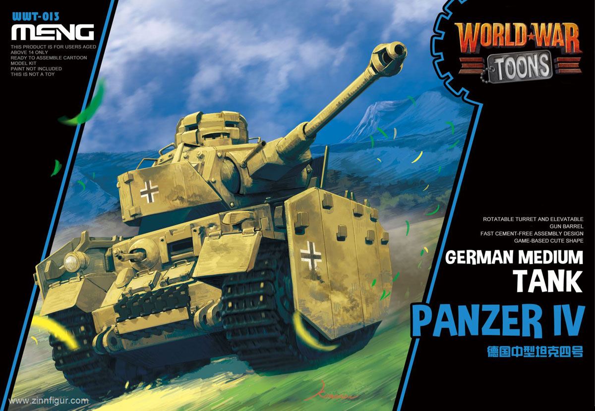 MENG Panzer IV - World War Toons