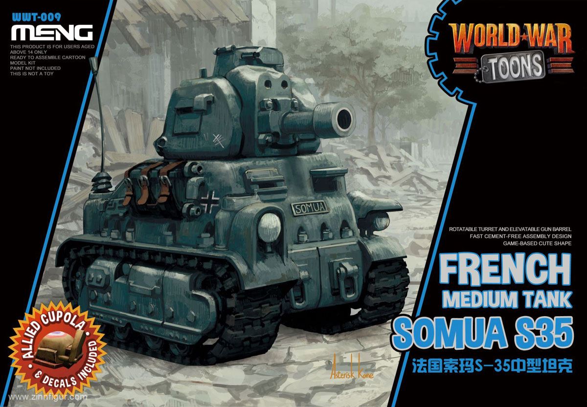 MENG Somua S35 Panzer 'World War Toons'
