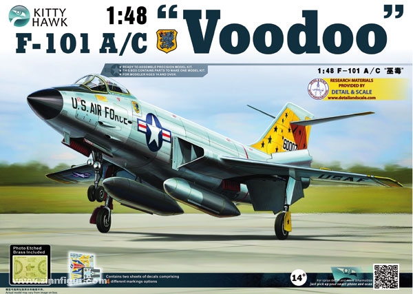Kitty Hawk F-101A/C Voodoo
