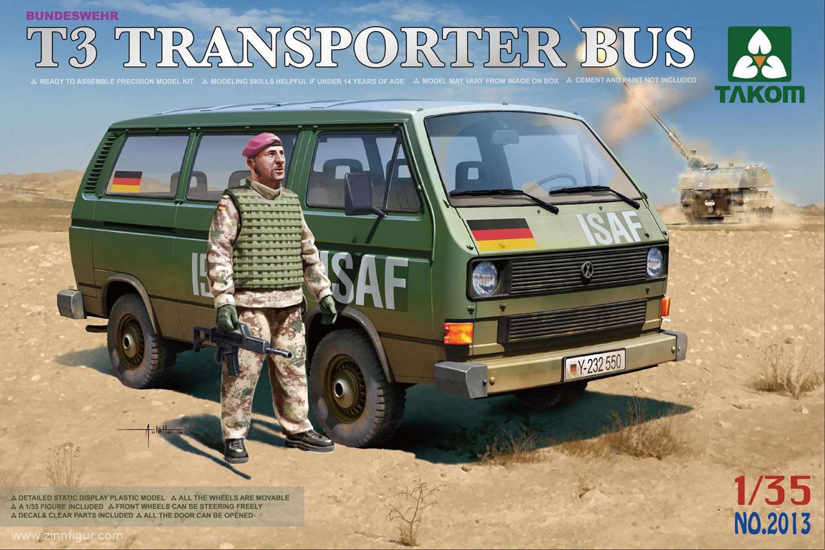 Takom Bundeswehr T3 Transporter Bus