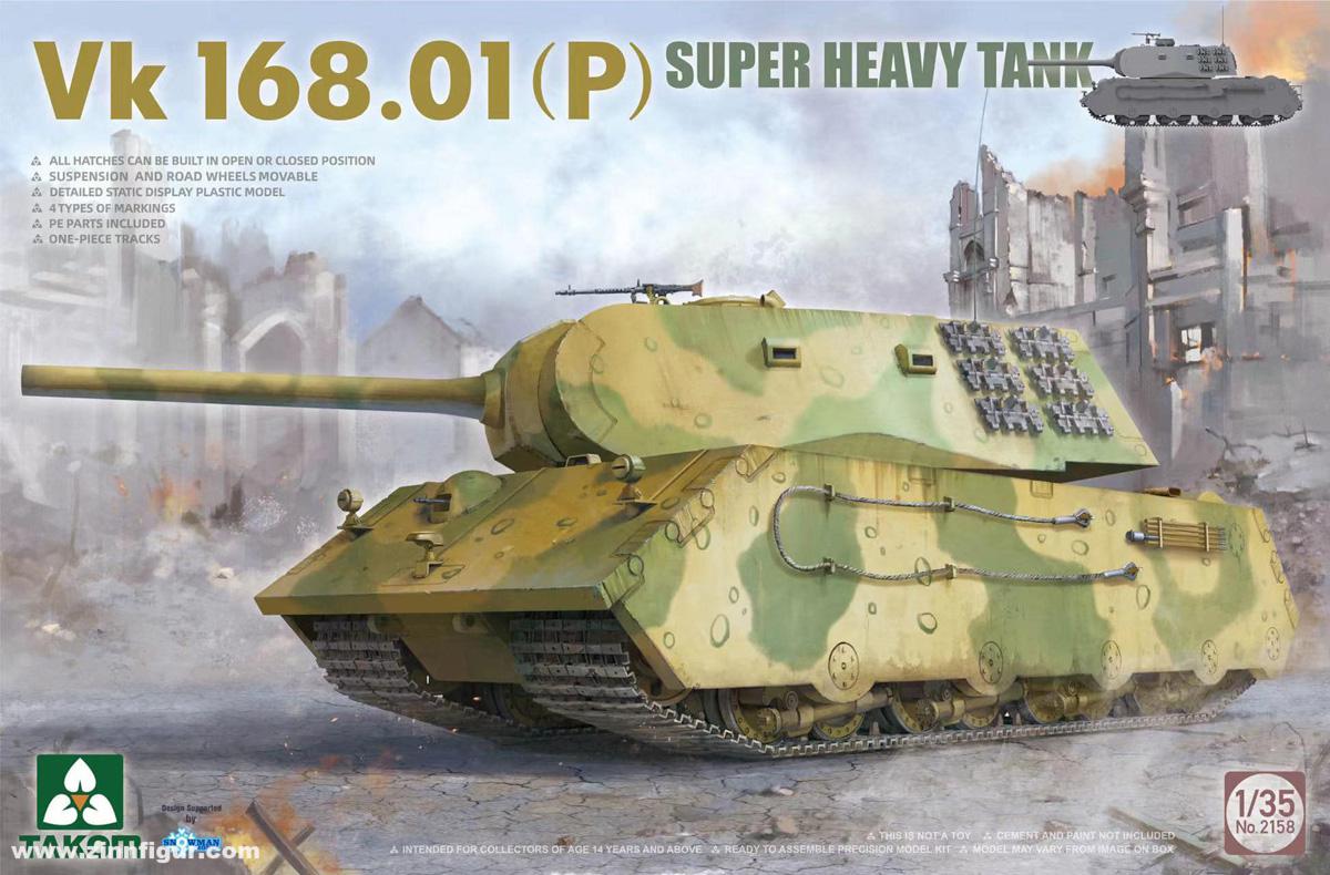 Takom Vk 168.01(P) Superschwerer Panzer