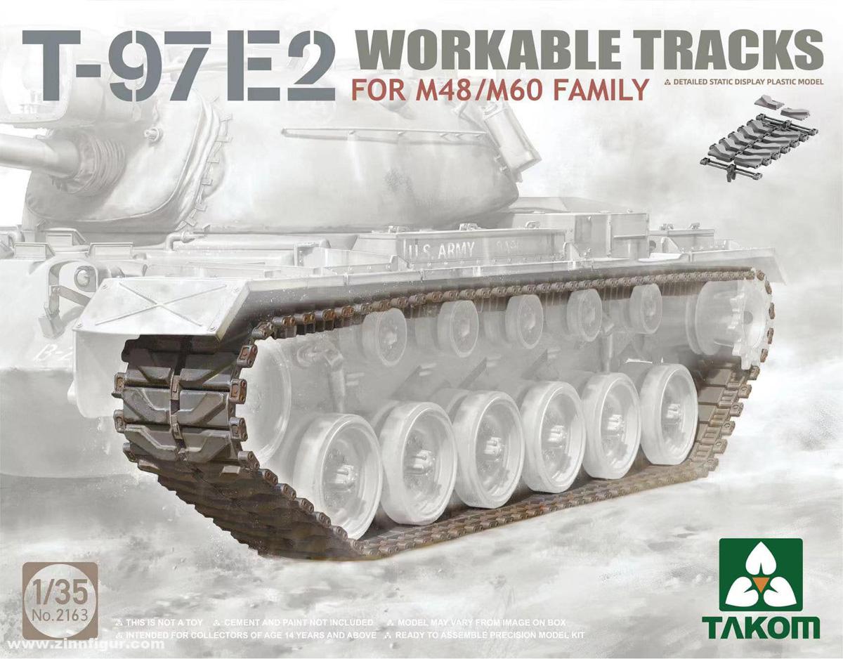 Takom T-97E2 Panzerketten für M48/M60 Familie