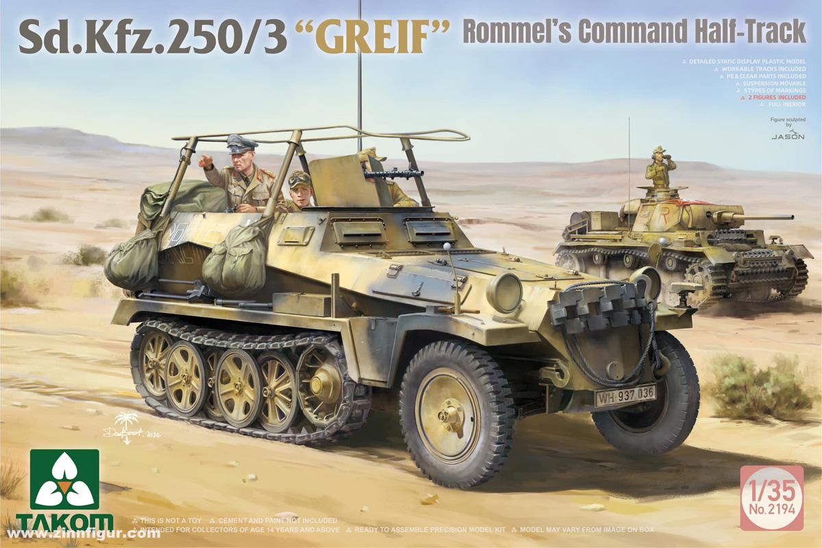 Takom Sd.Kfz.250/3 'Greif' - Rommels Funkpanzerwagen