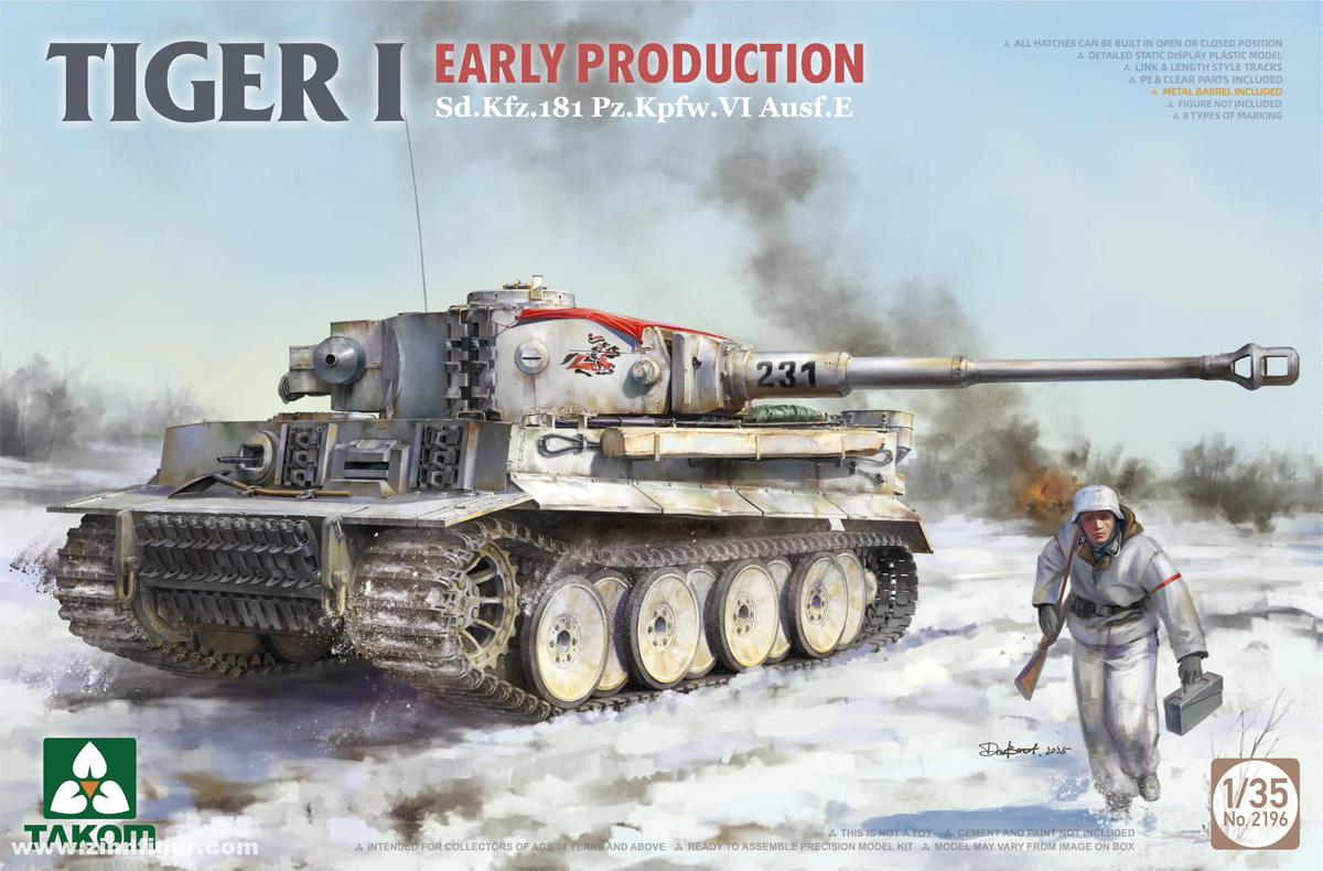 Takom Tiger I frühe Produktion - Sd.Kfz.181 Pz.Kpfw.VI Ausf.E