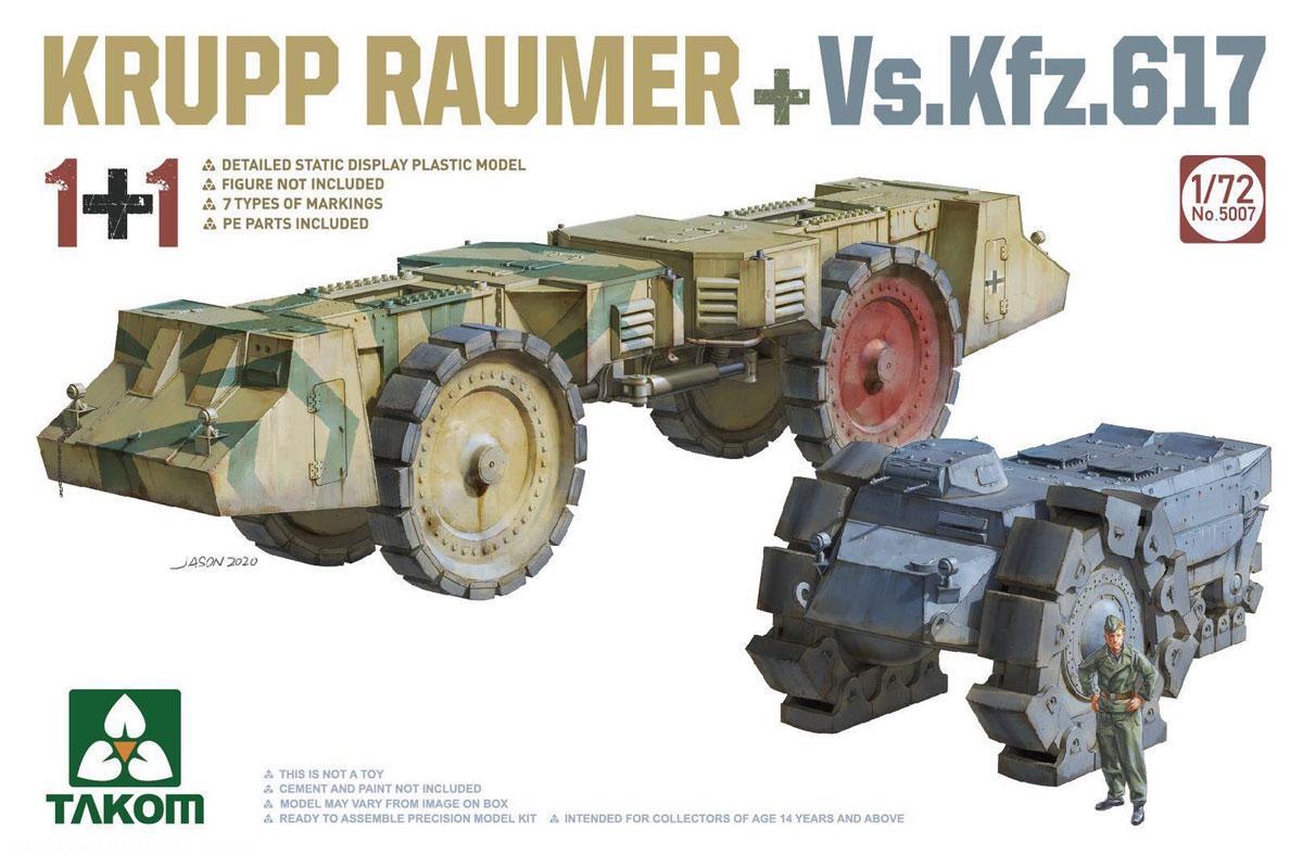 Takom Krupp Räumer + Vs.Kfz.617