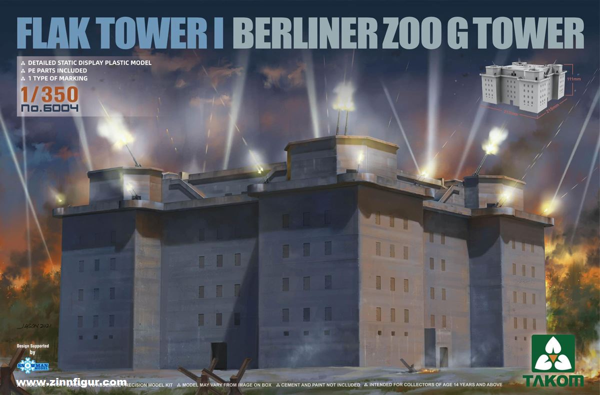 Takom Flakturm I 'Berliner Zoo' G-Turm