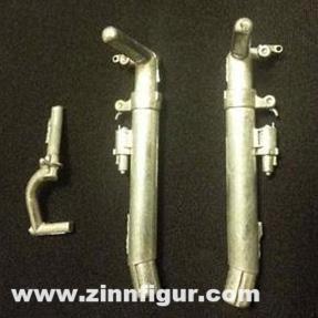 HK Models B-17F/G Metall-Fahrwerk