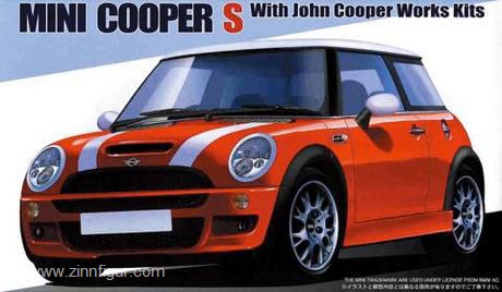 Fujimi-Mokei Mini Cooper S mit John Cooper Works Kits