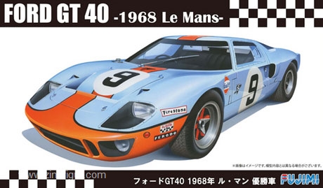 Fujimi-Mokei Ford GT40 Mk.II - 1968 Le Mans #9