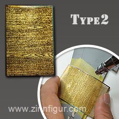 Zoukei-Mura Ho 229 geschwungene Holzmaserung Airbrush-Maske