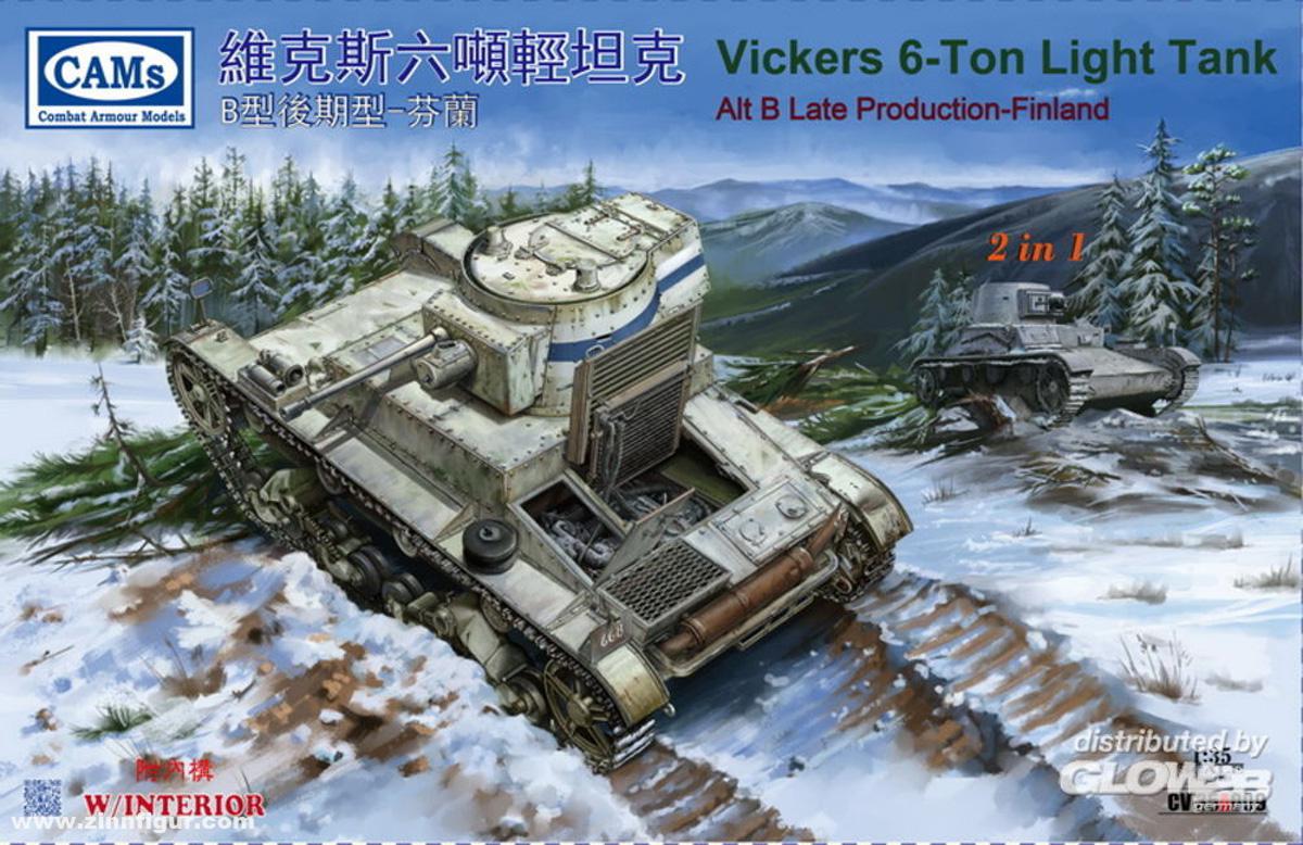 Vickers 6-ton Leichter Panzer Alt B späte Produktion