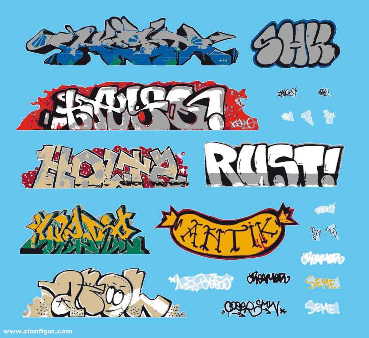 Artitec Graffiti Decals