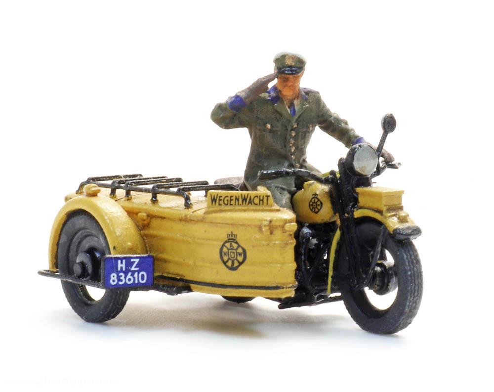 Artitec ANWB Pannenhilfe Motorrad mit Beiwagen