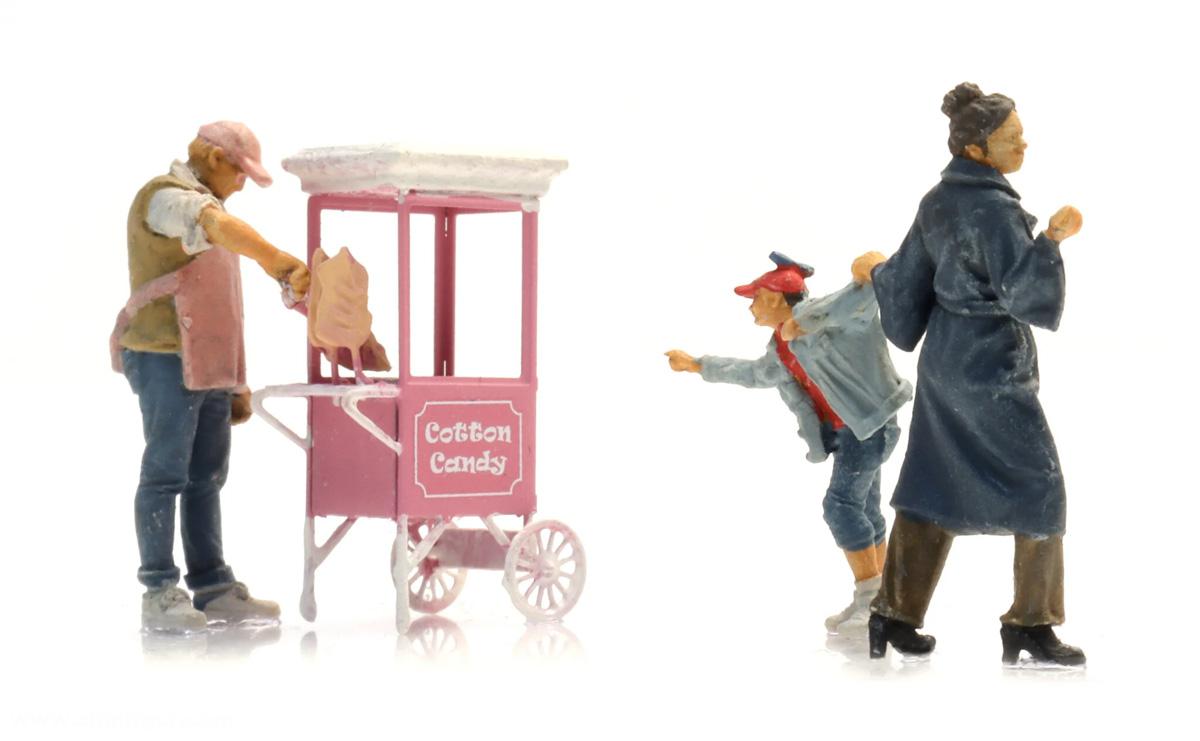 Artitec Zuckerwattewagen mit Figuren