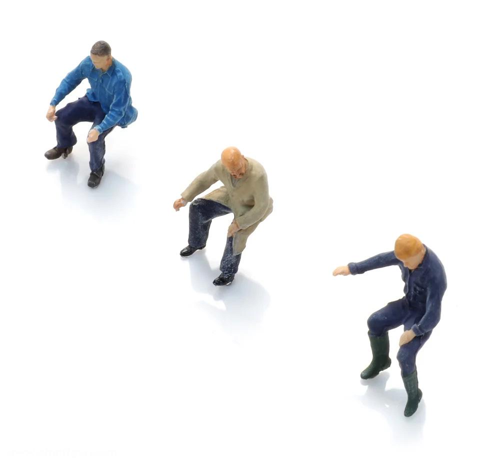 Artitec Gabelstaplerfahrer 1950-80 (3 Figuren)