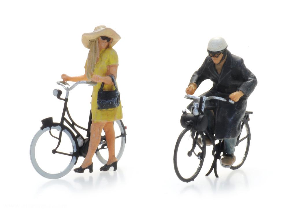 Artitec Solex- und Mobylette-Fahrer (2 Figuren)