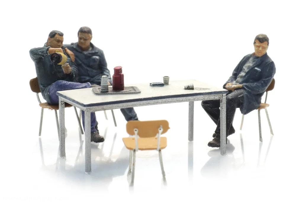 Artitec Stahlarbeiter - Mittagspause (3 Figuren)