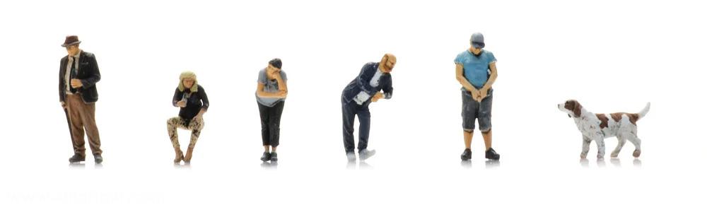 Artitec Trinkhallen-Figuren (6 Figuren)