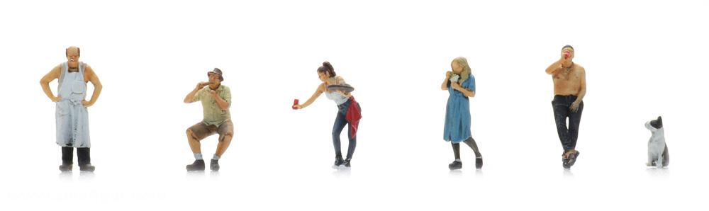 Artitec Pommes-Buden-Figuren (6 Figuren)
