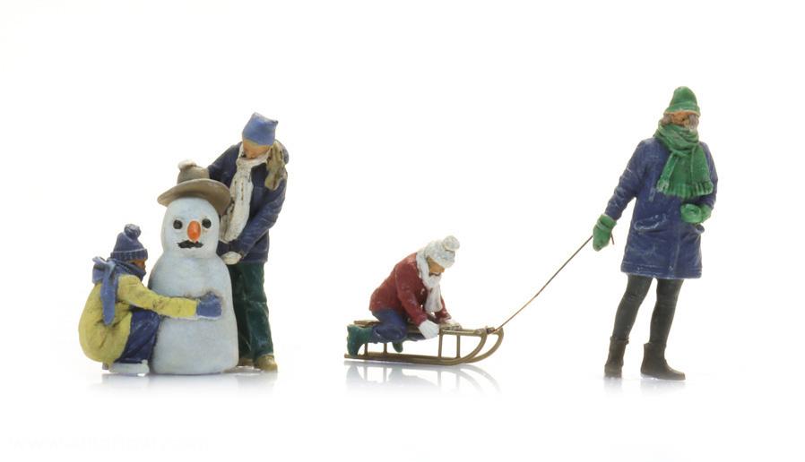 Artitec Schneevergnügen (4 Figuren)
