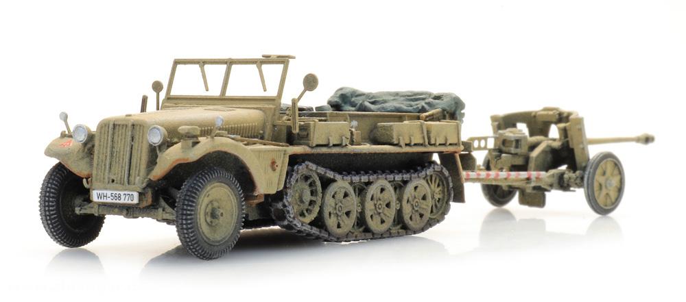 Artitec Sd.Kfz. 10 + PaK 38 - Afrika