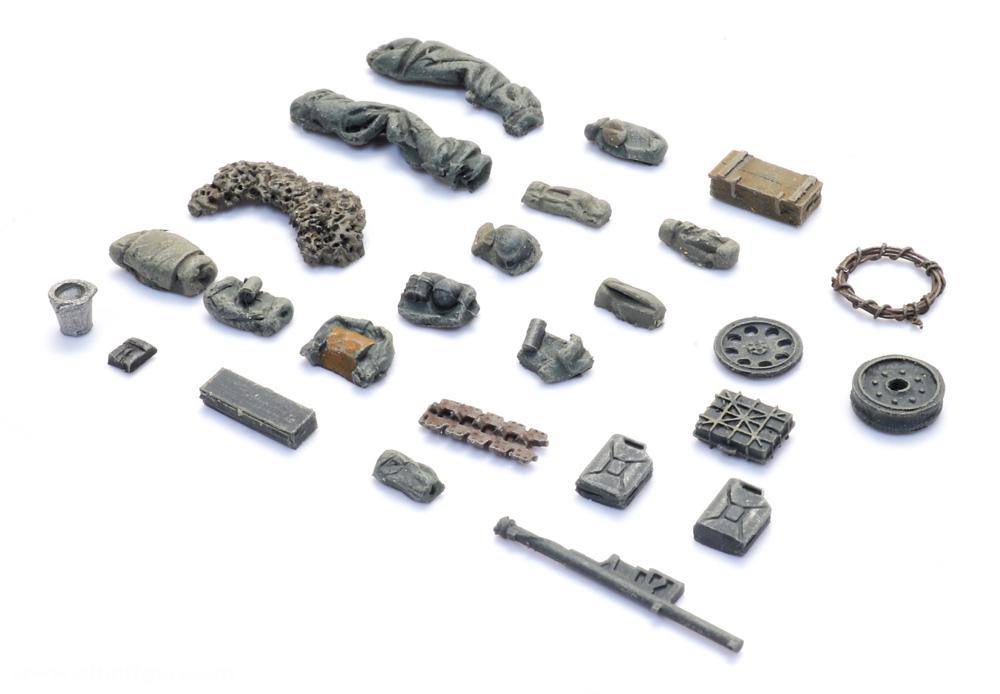 Artitec Zubehör für Sd.Kfz. 250/251 grau