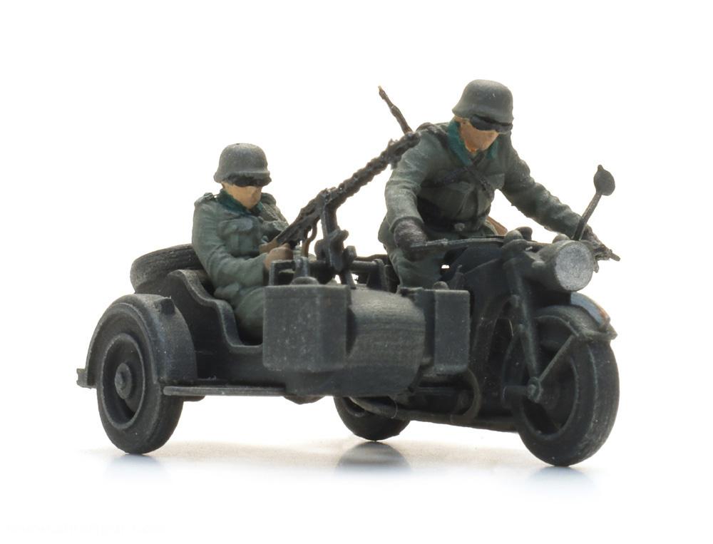 Artitec WM Zündapp mit Beiwagen + 2 Figuren
