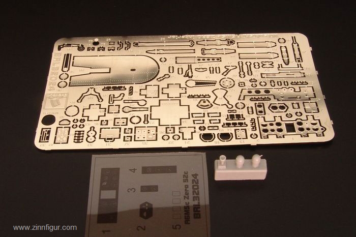Brengun Mitsubishi A6M5c Zero Innendetails
