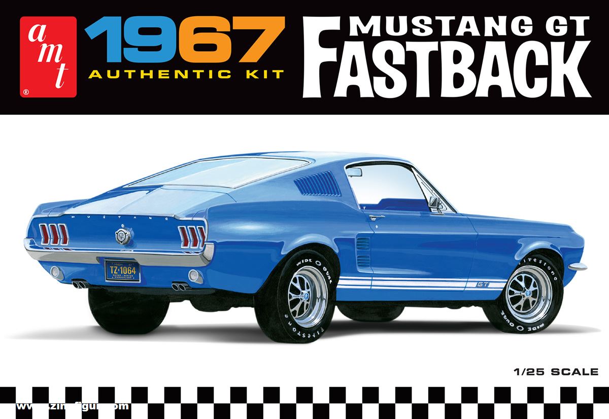AMT 1967 Ford Mustang GT Fastback