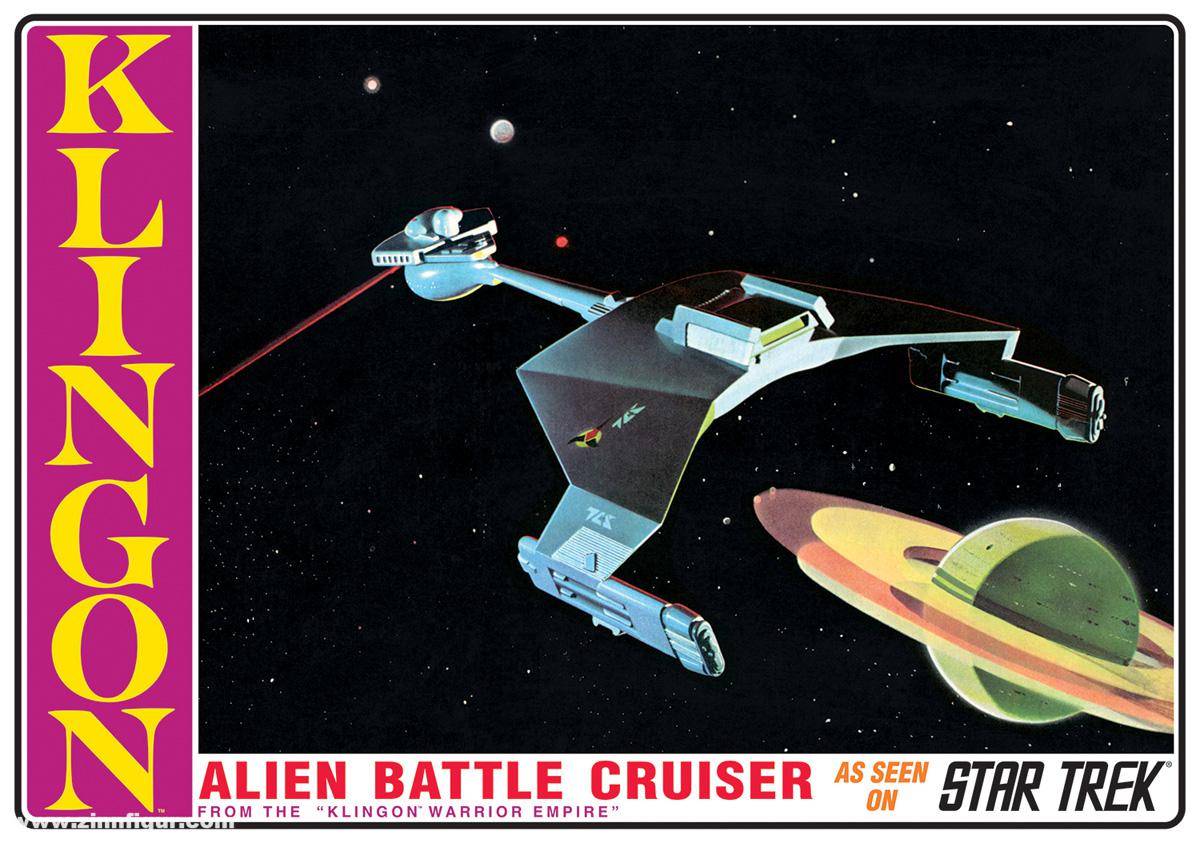 AMT Klingon Battle Cruiser - Star Trek