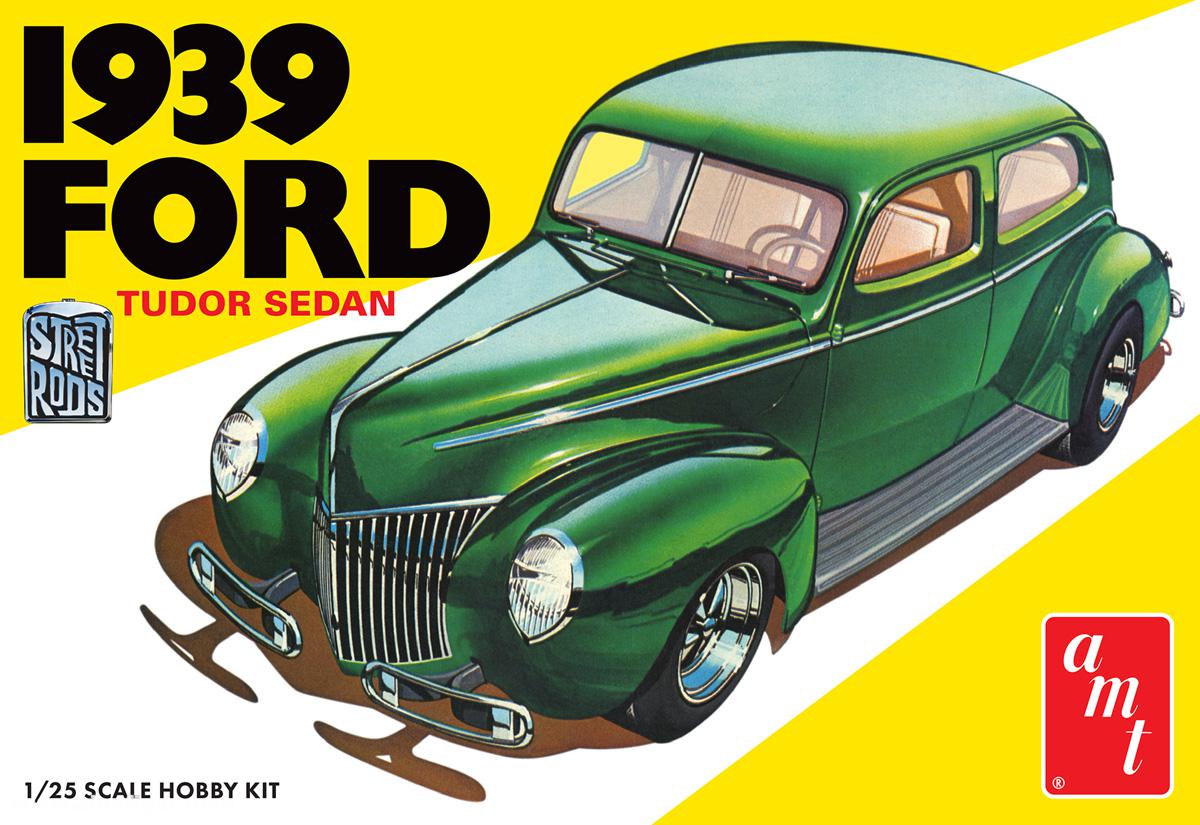 AMT 1939 Ford Tudor Sedan - Street Rod